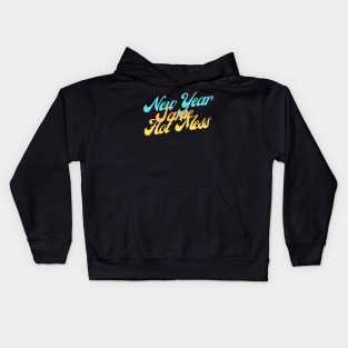 New Year Same Hot Mess Kids Hoodie